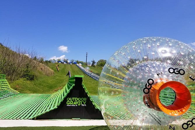 Outdoor Gravity Park Zorbing Admission Ticket in Pigeon Forge - FAQs