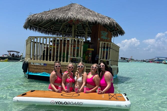Tailfins Tiki Boats Crab Island Sandbar (3hrs) - Practical Tips for Your Tiki Boat Trip