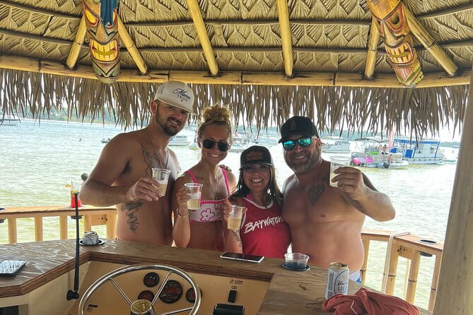 Tailfins Tiki Boats Crab Island Sandbar (3hrs) - Pricing and Value