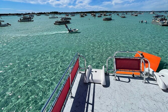 Private Crab Island Double Slides Pontoon Charter - Practical Details and Booking Tips