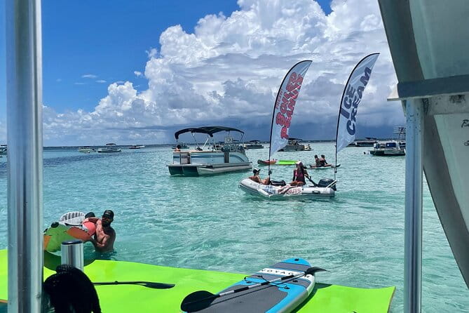 Private Crab Island Double Slides Pontoon Charter - FAQs