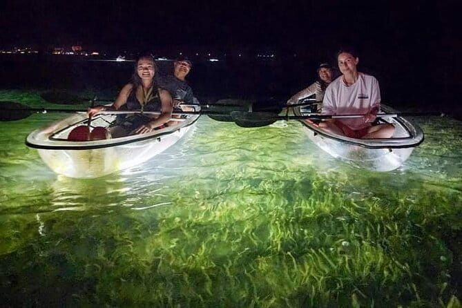 Sarasota - Clear Kayak LED Night Glass Bottom Tour - FAQs