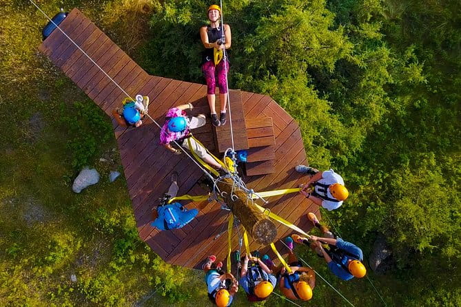 Ziplining across the Beautiful Gallatin River - Key Points