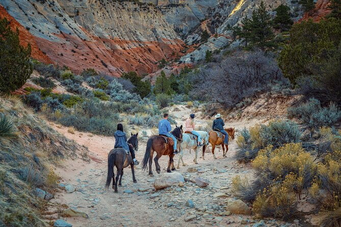 Small-Group East Zion White Mountain Horseback Ride - FAQ