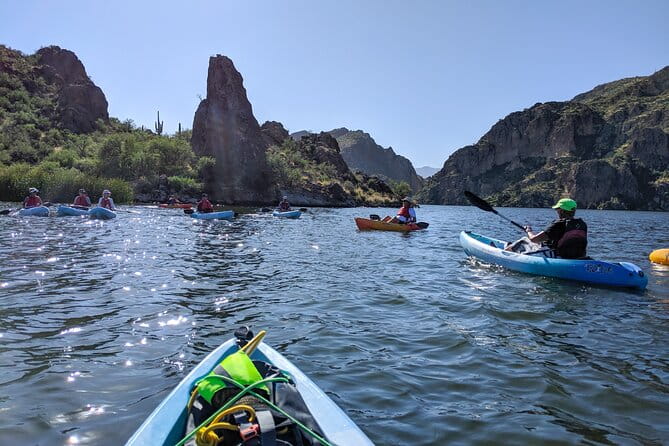 Kayaking 2 Hr Canyon & Cliffside on Saguaro Lake - The Scenic Highlights of the Lake