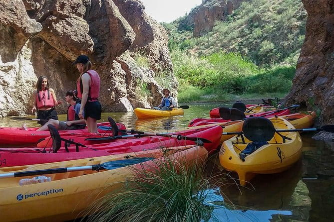 Kayaking 2 Hr Canyon & Cliffside on Saguaro Lake - Practical Details and Logistics