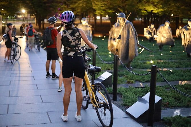 Washington DC Sites at Night Guided Bicycle Tour - FAQ