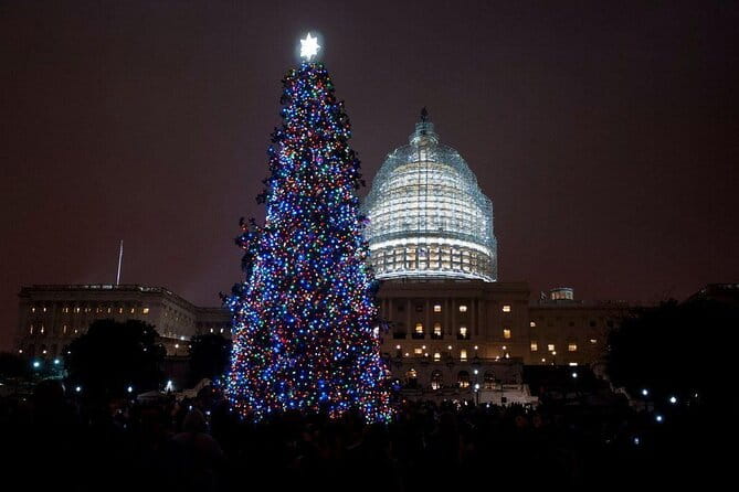 DC National Mall Night Tour with 10 Stops, Reserved Entry Tickets - Starting Point and Transportation