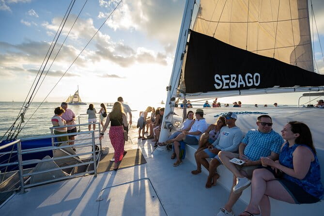 Key West Sunset Sail with Full Bar, Live Music and Hors D'oeuvres - The Crew and the Service