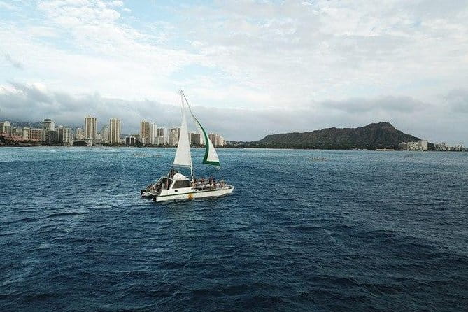 Oahu Catamaran Waikiki Sunset on 40 Foot Catamaran: Food and BYOB - FAQs