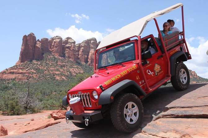 PRIVATE Sedona Jeep Tour 7 Sacred Pools - Soldier's Pass Trail - Key Points