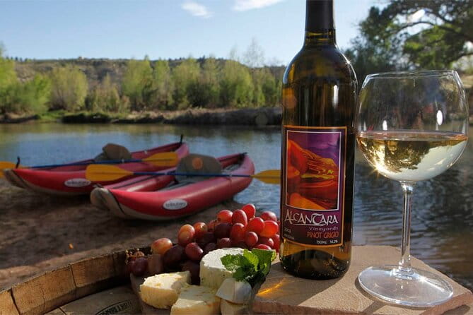 2 Hours Water to Wine Kayak Trip from Cottonwood - Key Points