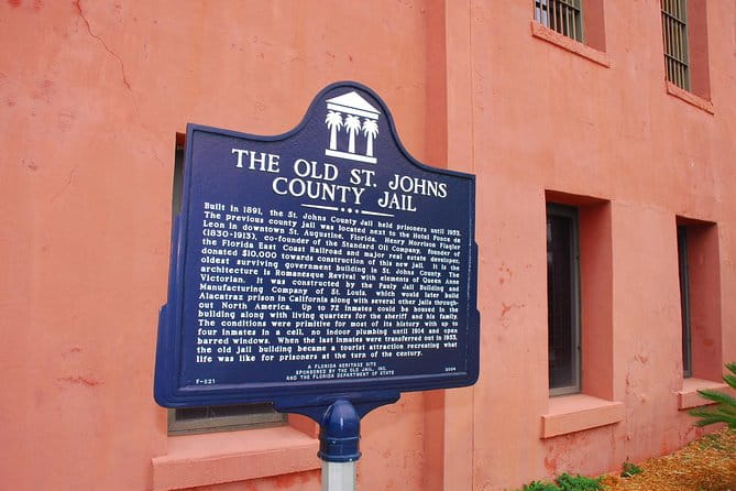 Old Jail Museum Tour in St. Augustine - FAQ