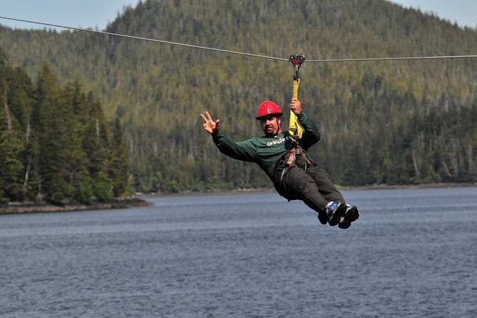 Ketchikan Shore Excursion: Rainforest Canopy Ropes and Zipline Adventure Park - Up in the Trees: Zipping and Roping
