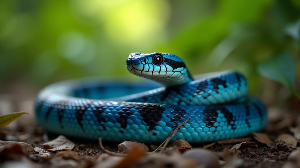 deadly blue banded serpent