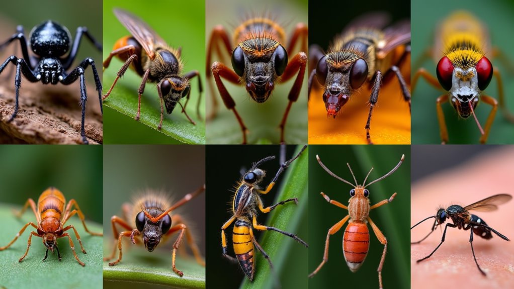 deadly insects transmitting diseases