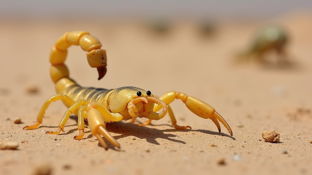 deadly kuwaiti scorpion s potent venom