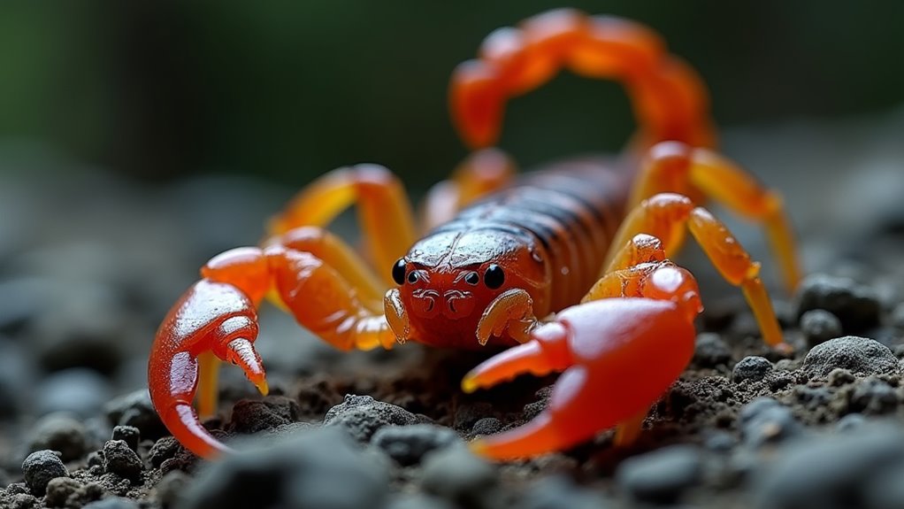 deadly venomous scorpion regions