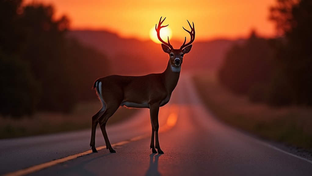 deer collisions peak season