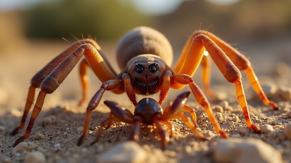 desert dwelling venom free arachnids