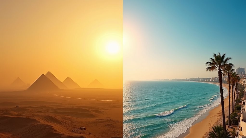 desert heat vs mediterranean climate