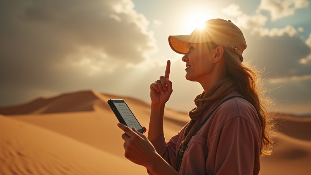 discussing weather conditions in arabic