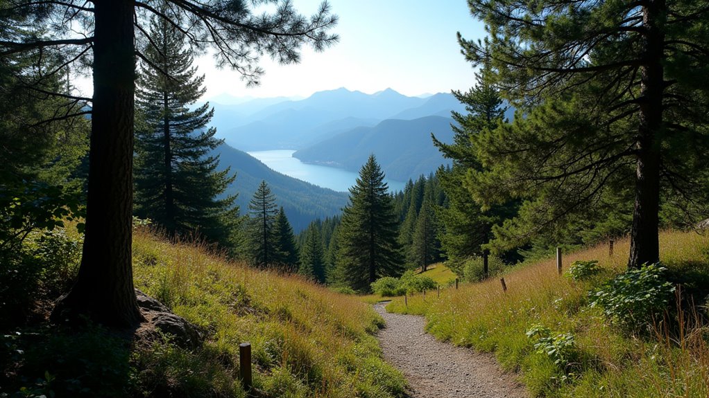 diverse accessible mountain trails