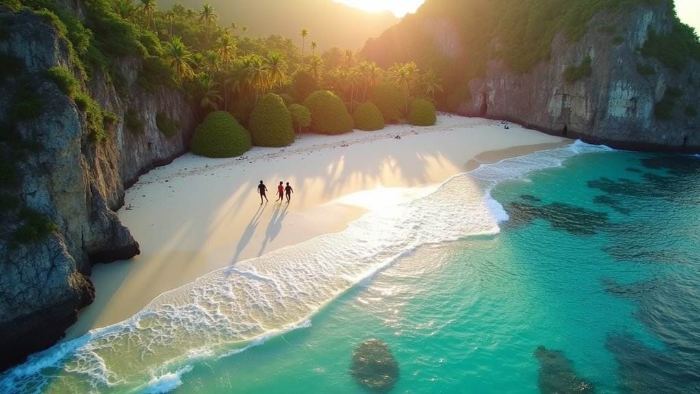 diverse beaches and rich reefs