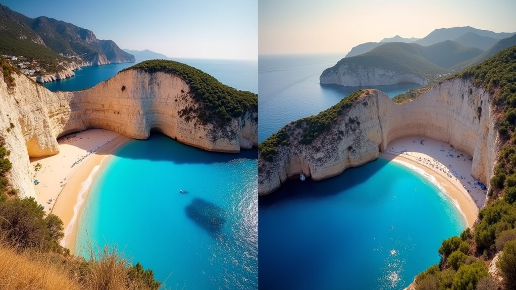 diverse beaches and waters