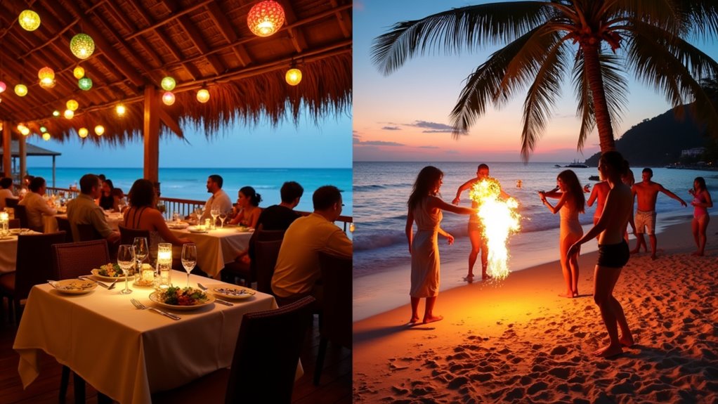 diverse cuisine and nightlife