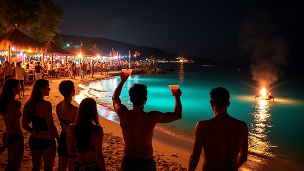 diving beaches nightlife community