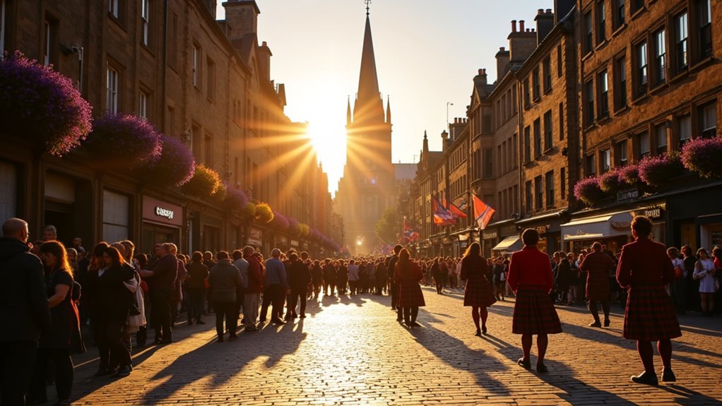 edinburgh s vibrant summer festivals