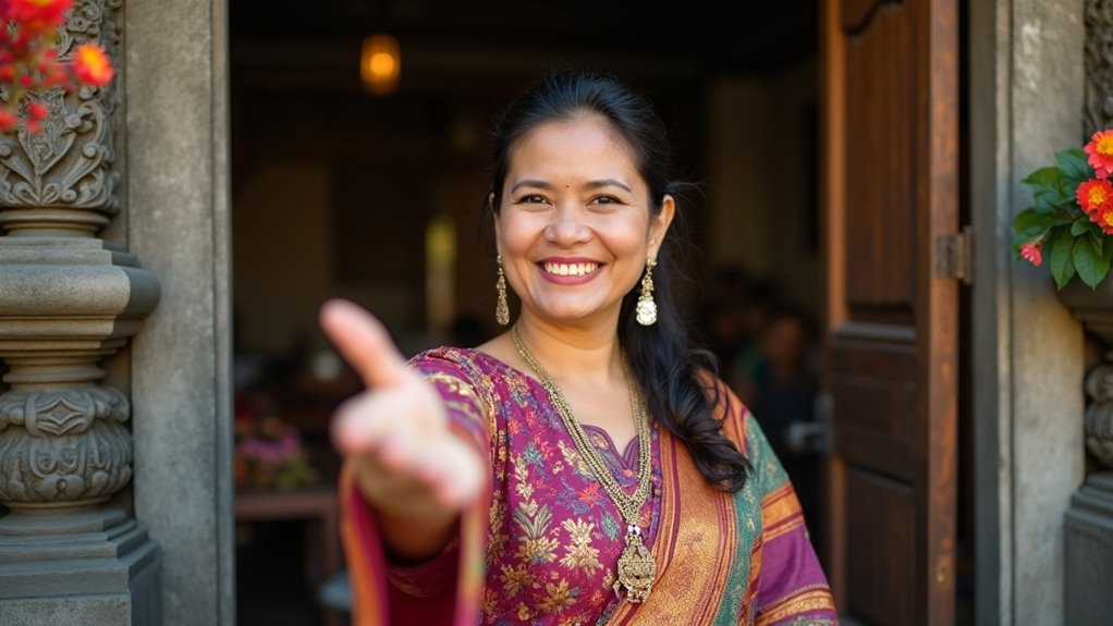 effective bali invitation gestures