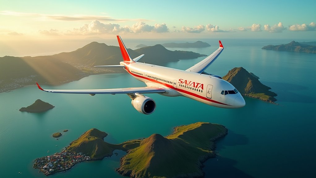 efficient azores island flights