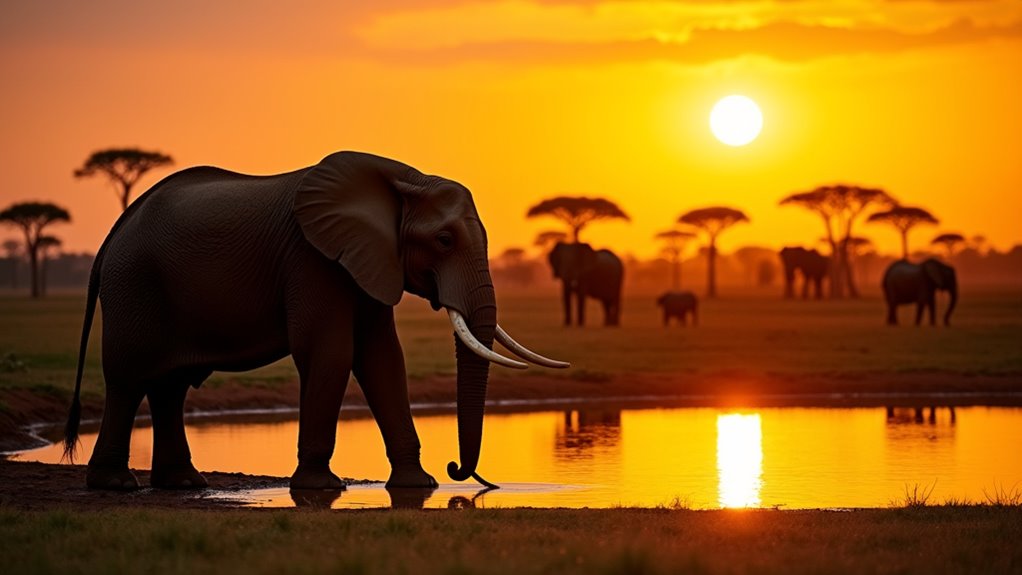elephants conservation ghana sanctuary