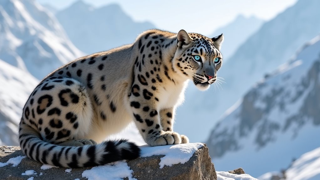 elusive mountain predator camouflage