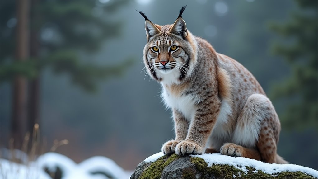 elusive norwegian forest predator