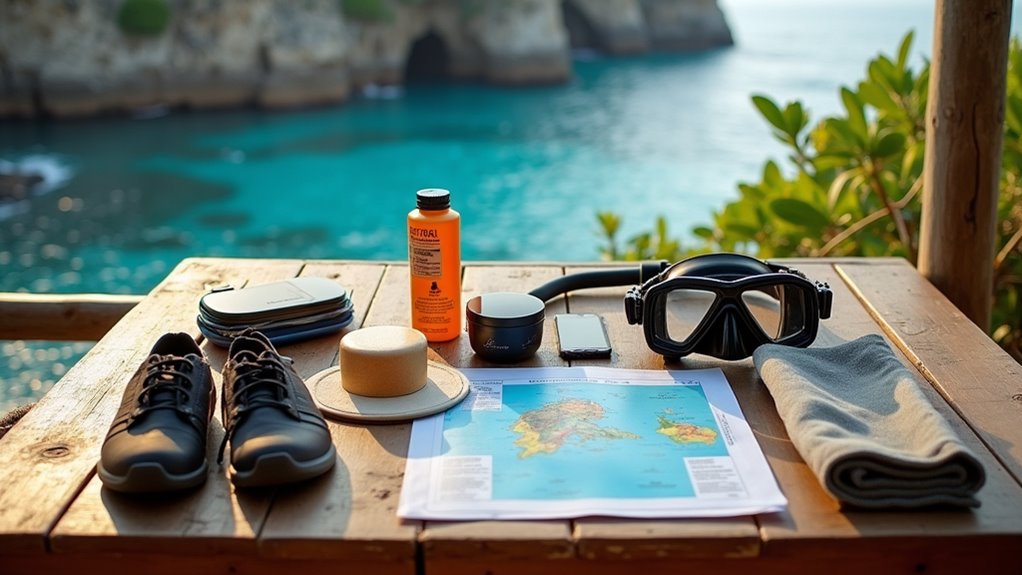 essential nusa penida packing items