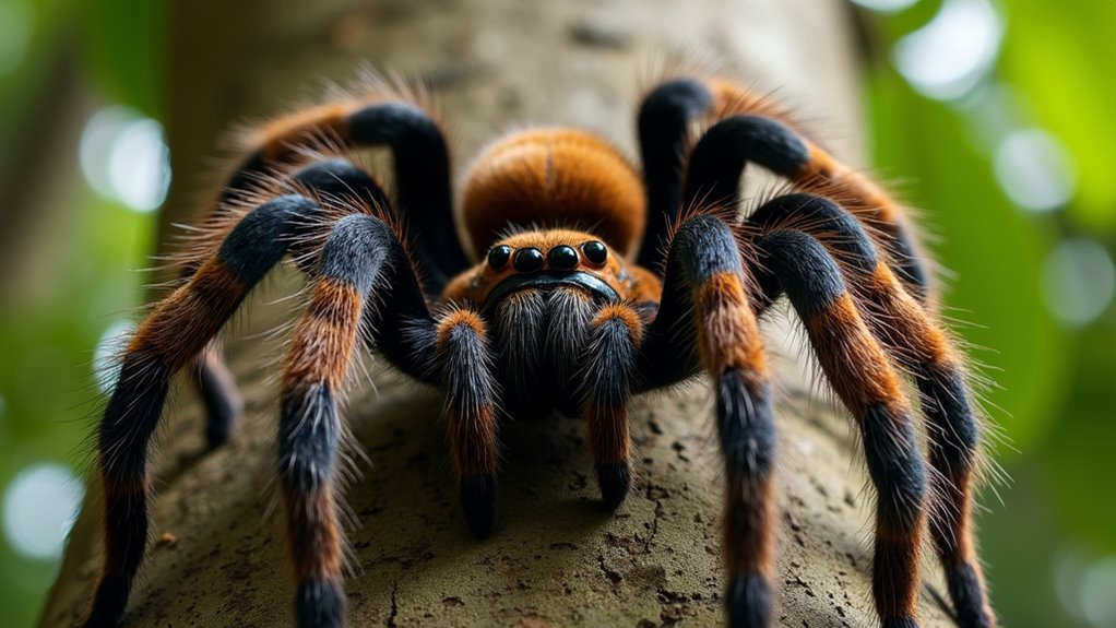 face sized sri lankan tarantula