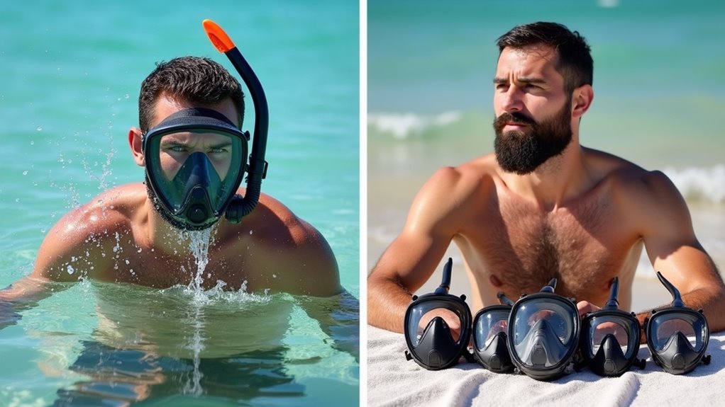 facial hair causes leaks