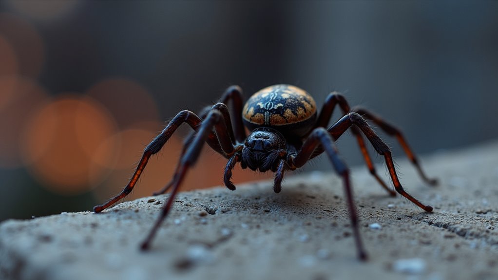 false black widow identification
