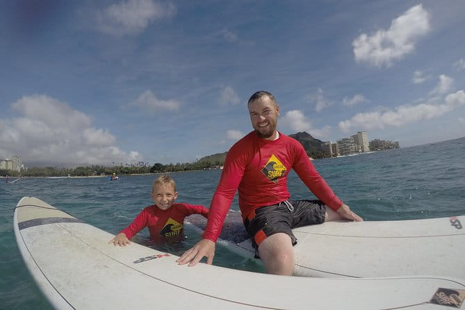 Family Surfing Lesson with Waikiki Courtesy Shuttle - Key Points