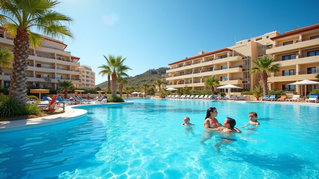 family friendly hotel with pools