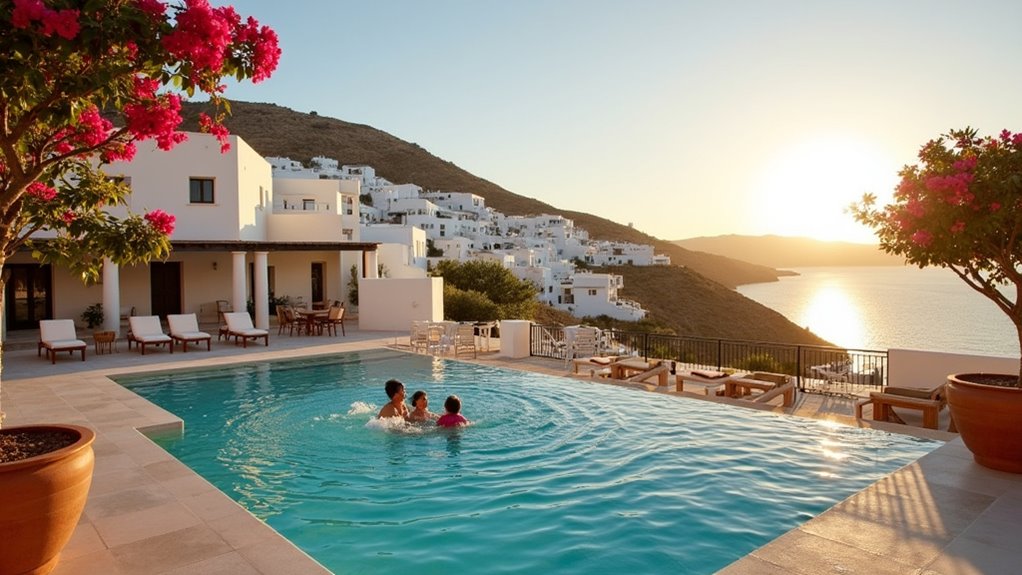 family friendly seaside hilltop resort