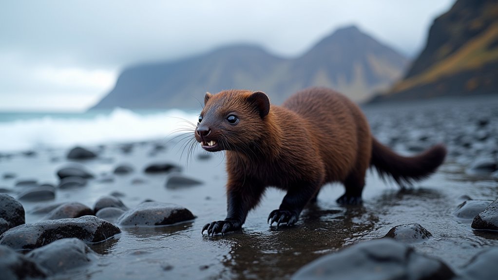 feral mink threaten native wildlife