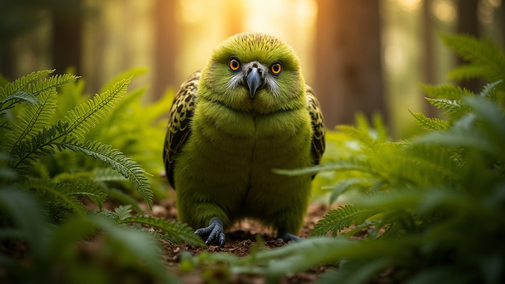 flightless nocturnal herbivore conservation