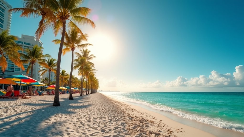 florida s sunny temperature variations