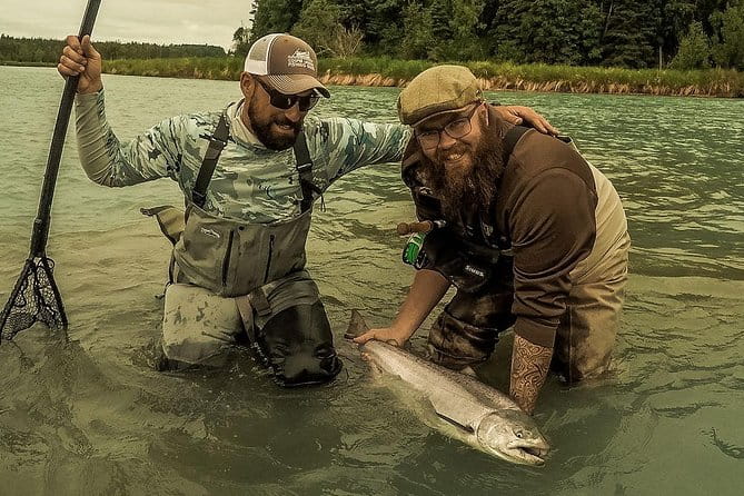 Full Day Fishing Package Kenai River or Kasilof River Salmon and Trout - Starting Point: The Kenai and Kasilof Rivers