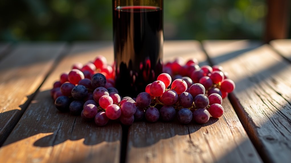 grapes per wine bottle