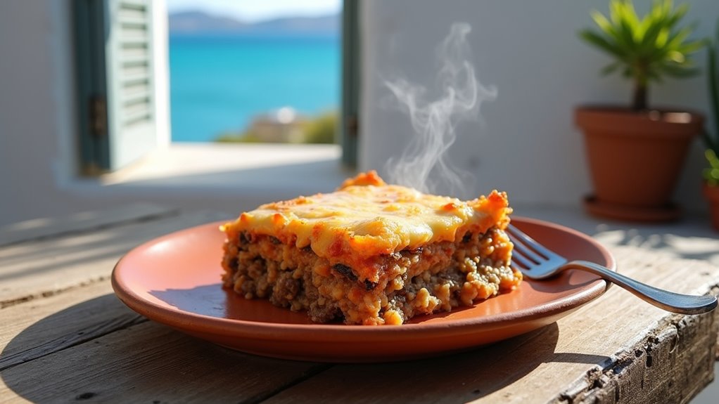 greek layered eggplant dish